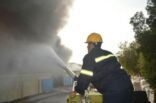 مدني جدة يسيطر على حريق مصنع للمواد الغذائية