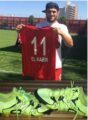 مهاجم الأهلي السابق يساند الشعب السوري