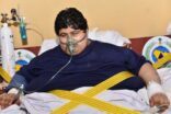 صورة حديثة لمريض السمنة الشاعري بعد انخفاض وزنه من 600 إلى 120 كجم
