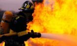 إطفاء حريق مطعم بصامطة