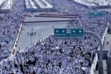 قدوم أكثر من مليون وثلاثمائة ألف حاج من خارج المملكة لأداء الفريضة