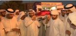 حكام الإمارات يؤدون صلاة الجنازة على الفقيد الشيخ راشد بن محمد