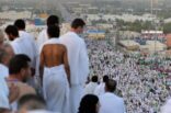 بالصور.. بدء وصول قوافل ضيوف الرحمن إلى صعيد عرفات الطاهر