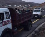 القبض على ٦٨ مجهولا تم تهريبهم في شاحنه