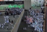 بالصور.. حجاج بيت الله الحرام يتوافدون على منى لرمي جمرة العقبة