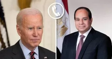 الرئيس المصري يتلقى اتصالًا هاتفيًا من نظيره الأمريكي