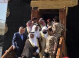 يابة عن خادم الحرمين الشريفين سمو أمير منطقة مكة المكرمة يتشرف بغسل الكعبة المشرفة