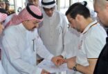 سمو الأمير مشعل بن ماجد يتفقد سير العمل بمعرض جدة الدولي للكتاب