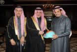 أمير تبوك يستقبل المخترع حسن بن فهد البلوي