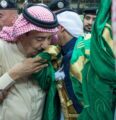 خادم الحرمين الشريفين يرعى حفل العرضة السعودية