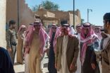 الأمير سعود بن نايف يزور البلدة التراثية بمحافظة الغاط