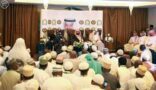 الشيخ السديس يلتقي بوفد ضيوف خادم الحرمين الشريفين للعمرة