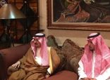 أمير الرياض يقدم التعزية في وفاة اللواء ال الشيخ