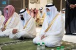بالصور..  المصلون يؤدون صلاة عيد الأضحى المبارك في مختلف أنحاء المملكة