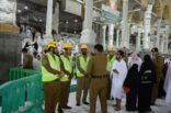 60 نقطة دفاع مدني لدعم الحرم ليلة 27 من رمضان