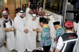 وصول اول دفعة من حجاج اندونيسيا الى المدينة المنورة