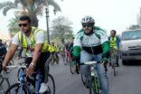 المملكة تشارك في ماراثون الدراجات الهوائية بمصر العربية