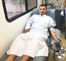 112 متبرع بحملة بدمي افدي وطني