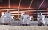 خادم الحرمين يشرف حفل العشاء الذي اقامه سمو الشيخ حمد بن خليفة آل ثاني