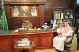مدير شرطة الجوف يدشن حملة العنوان الوطني بالتعاون مع البريد السعودي