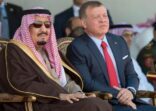 خادم الحرمين الشريفين يشرف حفل العرض العسكري بمناسبة زيارته للمملكة الأردنية الهاشمية
