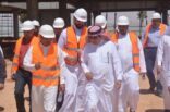 وزير النقل يتفقد مشروع مطار الجوف الأقليمي