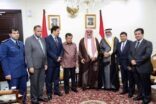 نائب رئيس الجمهورية الإندونيسية يستقبل ابا الخيل