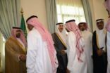 أمير جازان ونائبه يستقبلان المهنئين من منسوبي الإمارة لسمو نائب أمير المنطقة