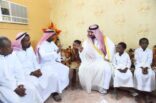 نائب أمير جازان يعزي أسرة الشهيد عبادي