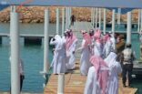 أمين منطقة تبوك يتفقد مشاريع محافظتي حقل والبدع