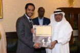 مدير جامعة أم القرى يستقبل وزير الشؤون الاسلامية الجيبوتي
