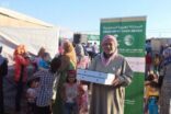 مركز الملك سلمان للإغاثة يدشن برنامج إفطار الصائمين للأشقاء السوريين بلبان