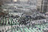 380 من مضيفات هدية الحاج يقدمن وجبات إفطار لقاصدات الحرم