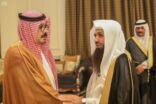 محافظ وادي الدواسر يستقبل المبايعين لسمو ولي العهد