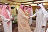 أمير نجران يعايد منسوبي الإمارة
