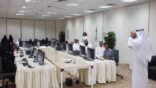 وفد أمانة جازان يطلع على تجهيزات المركز الإعلامي بالحد الجنوبي
