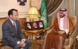 الامير عبدالعزيز الفيصل يلتقي سفيرا الصين واليابان