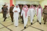 نائب أمير منطقة عسير يتفقد مدينة الأمير سلطان الرياضية والمركز الحضاري بخميس مشيط