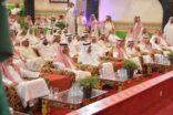 أمير عسير يشرف حفل العشاء بقرية بن حمسان التراثية