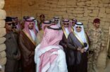 نائب أمير الجوف يتفقد المواقع الأثرية والبحيرة بدومة الجندل
