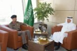 محافظ هيئة الاتصالات يستقبل مدير الدفاع المدني