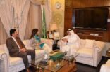 سفير خادم الحرمين لدى باكستان يلتقي عدداً من أعضاء مجلس الشيوخ
