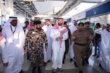 الأمير عبدالله بن بندر بن عبدالعزيز يقف على جاهزية قطار المشاعر المقدسة