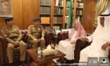 الخزيم يستقبل اللواء المبدل لمناقشة سير الخطة التشغيلية للحج