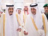 خادم الحرمين الشريفين يصل إلى جدة قادما من المغرب