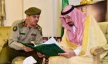 أمير نجران يستعرض التقرير الإحصائي لمنفذ الوديعة