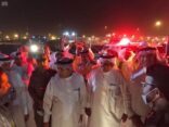 وزير النقل يقف ميدانيا على حركة النقل ويؤكد نجاح نفرة الحجيج من عرفة إلى مزدلفة