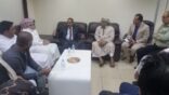 الارياني يزور قناة عدن بمقرها المؤقت بجدة
