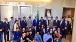 نائب وزير التعليم يلتقي عددًا من الطلبة المبتعثين في الولايات المتحدة