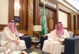 وزير الداخلية يستقبل سفير خادم الحرمين الشريفيـن لدى الجزائر